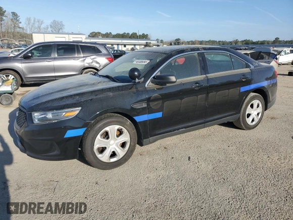 2015 Ford Police Interceptor with VIN 1FAHP2L84FG154079, listed as a Copart auction lot 49305095 with 102,265 mi miles and Salvage title. Bid and sale history available at DreamBid. Image 1.