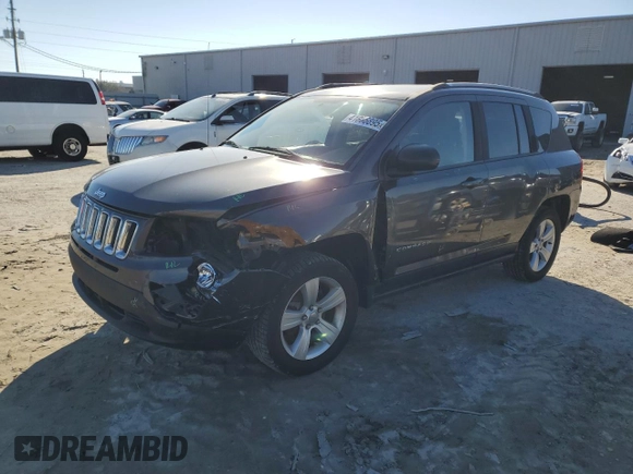 2015 Jeep Compass Sport with VIN 1C4NJCBB0FD203832, listed as a Copart auction lot 41886895 with 99,475 mi miles and Salvage Title. Bid and sale history available at carsss.com. Image 1.