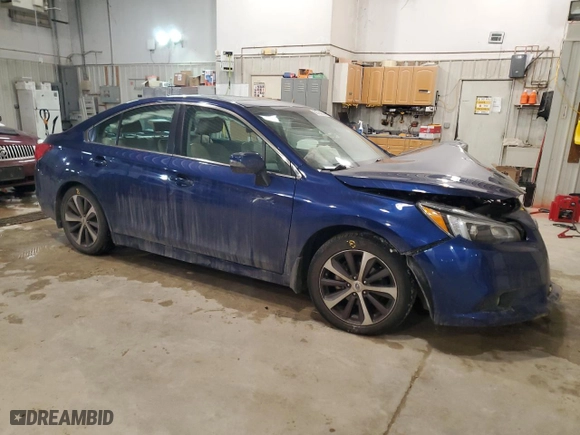 2016 Subaru Legacy 2.5i Limited with VIN 4S3BNBL6XG3054811, listed as a Copart auction lot 88764565 with 80536 miles and Salvage Title. Bid and sale history available at carsss.com. Image 4.