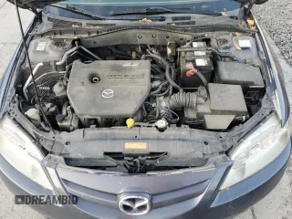 2007 Mazda 6 i Sport VE with VIN 1YVHP84C675M24095, listed as a Copart auction lot 80582564 with 196,394 mi miles and Salvage Title. Bid and sale history available at DreamBid. Image 12.
