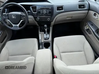 2013 Honda Civic LX with VIN 2HGFB2F56DH580635, listed as a Copart auction lot 59055755 with 52,186 mi miles and Clean title. Bid and sale history available at DreamBid. Image 9.