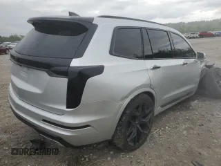 2020 Cadillac XT6 FWD Premium Luxury with VIN 1GYKPCRS8LZ112792, listed as a Copart auction lot 55496725 with 53,571 mi miles and Salvage title. Bid and sale history available at DreamBid. Image 3.