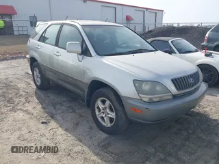 2000 Lexus RX 300 with VIN JT6HF10UXY0112771, listed as a IAAI auction lot 41793188 with 213,484 mi miles. Bid and sale history available at carsss.com. Image 1.