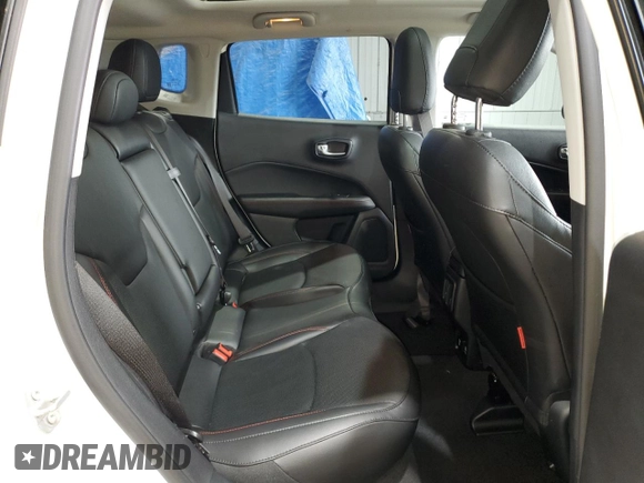 2020 Jeep Compass Trailhawk с VIN 3C4NJDDB6LT244586, выставлен на аукционе Copart как лот 57128445 с пробегом 44 040 миль миль и Списание • Salvage title. История ставок и продаж доступна на DreamBid. Изображение 11.