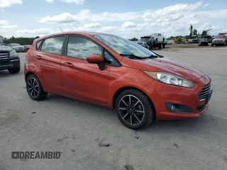 2018 Ford Fiesta SE with VIN 3FADP4EJ5JM108625, listed as a Copart auction lot 52376985 with 35,273 mi miles and Salvage Title. Bid and sale history available at DreamBid. Image 4.