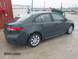 2024 Toyota Corolla LE with VIN 5YFB4MDE0RP208165, listed as a IAAI auction lot 41907873 with 14,872 mi miles. Bid and sale history available at carsss.com. Image 4.
