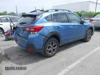 2022 Subaru Crosstrek Special Sports with VIN JF2GTHSC9NH265506, listed as a IAAI auction lot 42102290 with 17,091 mi miles and . Bid and sale history available at DreamBid. Image 4.
