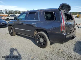 2017 Cadillac Escalade Platinum with VIN 1GYS4DKJ1HR354671, listed as a Copart auction lot 77090654 with 108,495 mi miles and Salvage Title. Bid and sale history available at carsss.com. Image 2.