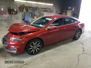 2018 Chevrolet Malibu LT with VIN 1G1ZD5ST7JF282516, listed as a Copart auction lot 55530275 with 102,272 mi miles and Salvage Title. Bid and sale history available at DreamBid. Image 1.