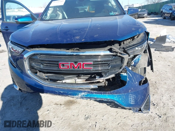 2020 GMC Terrain SLE with VIN 3GKALTEV0LL303955, listed as a IAAI auction lot 41330389 with 26,856 mi miles. Bid and sale history available at carsss.com. Image 6.