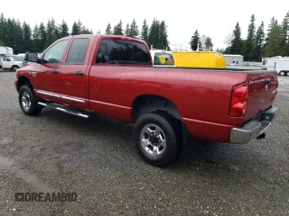 2007 Dodge Ram 2500 SLT with VIN 3D7KS28C87G742655, listed as a Copart auction lot 74837974 with 386,571 mi miles and Salvage Title. Bid and sale history available at carsss.com. Image 2.