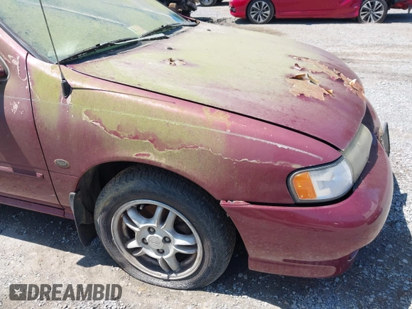 1999 Nissan Sentra XE with VIN 3N1AB41D0XL107458, listed as a IAAI auction lot 42536232 with 119,701 mi miles and . Bid and sale history available at DreamBid. Image 13.