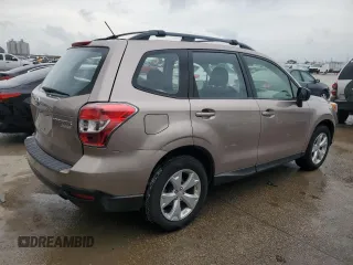 2015 Subaru Forester 2.5i with VIN JF2SJABC4FH429656, listed as a Copart auction lot 53990575 with 50,741 mi miles and Salvage Title. Bid and sale history available at carsss.com. Image 3.