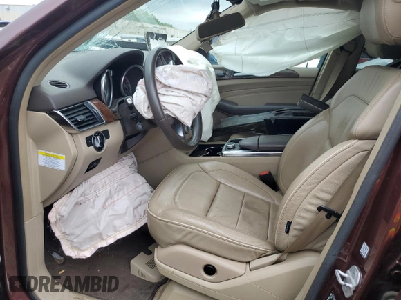 2013 Mercedes-Benz M 350 with VIN 4JGDA2EB9DA249090, listed as a Copart auction lot 56788775 with 215,835 mi miles and Salvage title. Bid and sale history available at DreamBid. Image 7.