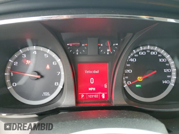 2010 GMC Terrain SLT-2 with VIN 2CTFLHEY6A6410930, listed as a Copart auction lot 52187615 with 103,102 mi miles and Salvage Title. Bid and sale history available at carsss.com. Image 9.