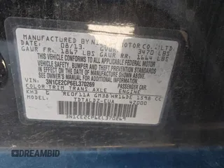 2014 Nissan Note S Plus with VIN 3N1CE2CP6EL370269, listed as a IAAI auction lot 41806626 with 115,344 mi miles and . Bid and sale history available at DreamBid. Image 9.