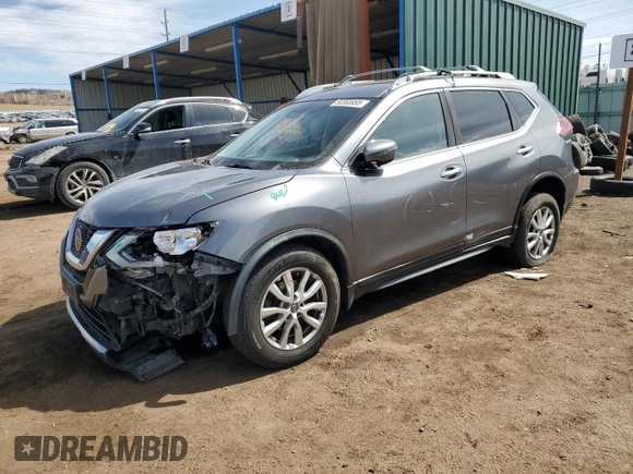 2019 Nissan Rogue SV with VIN JN8AT2MV1KW393590, listed as a Copart auction lot 50365955 with 107,923 mi miles and Salvage Title. Bid and sale history available at carsss.com. Image 1.
