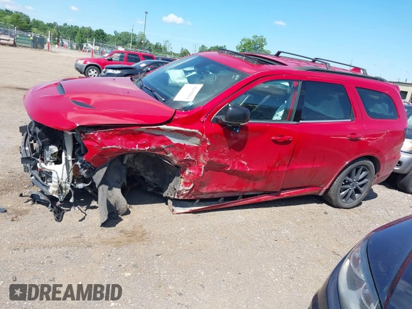 2017 Dodge Durango GT with VIN 1C4RDJDG1HC606510, listed as a IAAI auction lot 42635834 with 174,405 mi miles and . Bid and sale history available at DreamBid. Image 14.