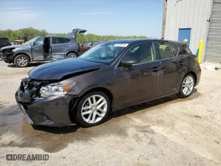 2015 Lexus CT 200h Hybrid with VIN JTHKD5BH1F2212365, listed as a Copart auction lot 52435775 with 80,294 mi miles and Salvage Title. Bid and sale history available at carsss.com. Image 1.