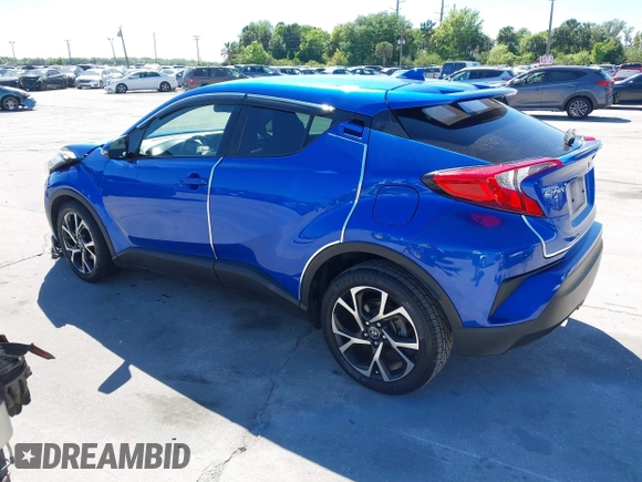 2018 Toyota C-HR XLE with VIN JTNKHMBXXJ1004583, listed as a IAAI auction lot 41836250 with 119,858 mi miles and . Bid and sale history available at DreamBid. Image 3.