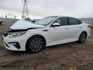 2019 Kia Optima EX with VIN 5XXGU4L13KG333132, listed as a Copart auction lot 47991725 with 93,769 mi miles and Salvage Title. Bid and sale history available at carsss.com. Image 1.