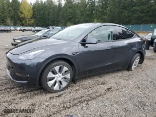 2024 Tesla Model Y Long Range with VIN 7SAYGDEE3RF072919, listed as a Copart auction lot 53510355 with 15,382 mi miles and Salvage Title. Bid and sale history available at carsss.com. Image 1.