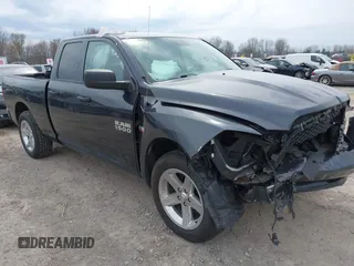 2018 Ram 1500 Express with VIN 1C6RR7FT0JS198602, listed as a IAAI auction lot 42082850 with 115,575 mi miles and . Bid and sale history available at DreamBid. Image 1.