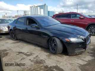 2016 Jaguar XF 35t Prestige with VIN SAJBK4BV6GCY15011, listed as a Copart auction lot 56533024 with 103,529 mi miles and Salvage Title. Bid and sale history available at carsss.com. Image 4.