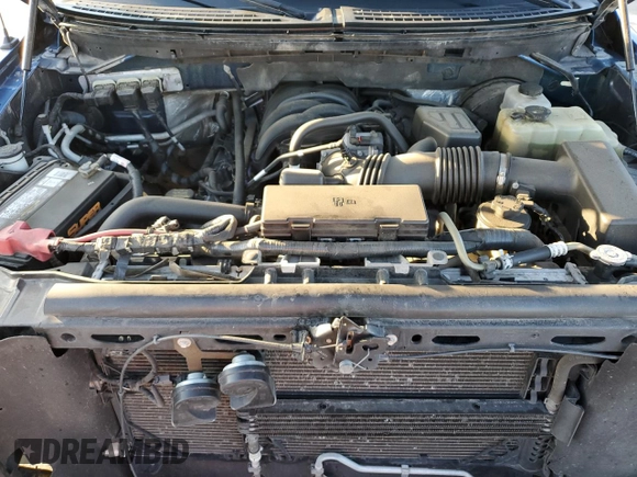 2010 Ford F-150 XL with VIN 1FTEW1C84AKE58965, listed as a Copart auction lot 43591995 with 155,740 mi miles and Salvage Title. Bid and sale history available at carsss.com. Image 12.
