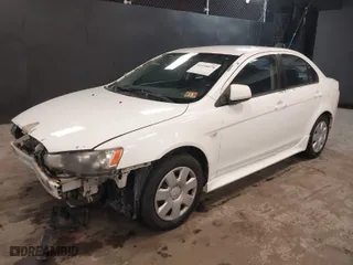 2011 Mitsubishi Lancer ES with VIN JA32U2FU5BU001075, listed as a IAAI auction lot 41458074 with 120,601 mi miles. Bid and sale history available at carsss.com. Image 2.