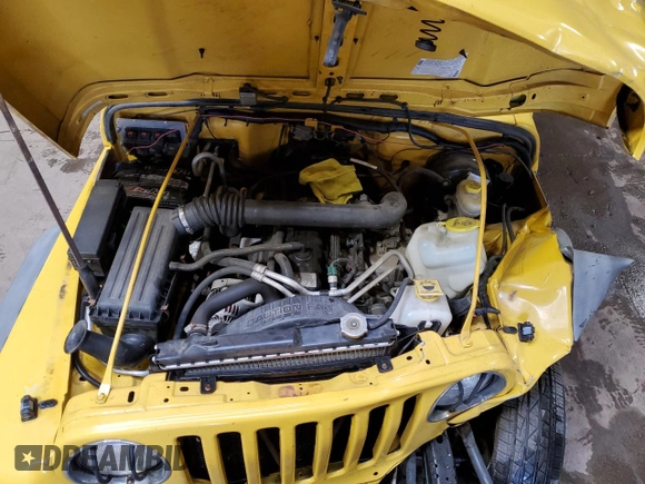 2006 Jeep Wrangler X with VIN 1J4FA39S86P700260, listed as a Copart auction lot 73819814 with 61,768 mi miles and Salvage Title. Bid and sale history available at carsss.com. Image 11.