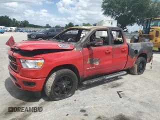 2022 Ram 1500 Big Horn with VIN 1C6RREBG1NN156599, listed as a Copart auction lot 52811845 with Not provided miles and Non repairable. Bid and sale history available at DreamBid. Image 1.