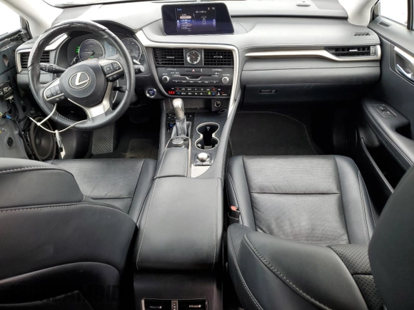 2019 Lexus RX 450h z VIN 2T2BGMCAXKC037688, wystawiony jako Copart lot #54735715 z przebiegiem 166 966 mil mil oraz Szkoda całkowita • Salvage title. Historia ofert i sprzedaży dostępna na DreamBid. Obrazek 8.