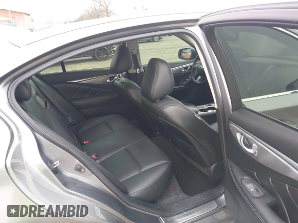 2016 Infiniti Q50 Premium with VIN JN1EV7AR5GM345768, listed as a IAAI auction lot 41738518 with 124,783 mi miles and . Bid and sale history available at carsss.com. Image 8.