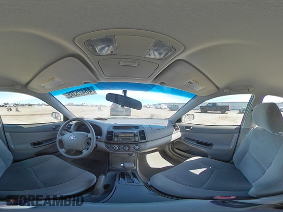 2005 Toyota Camry LE with VIN 4T1BF30K15U093326, listed as a Copart auction lot 48425395 with 90,728 mi miles and Salvage Title. Bid and sale history available at DreamBid. Image 12.