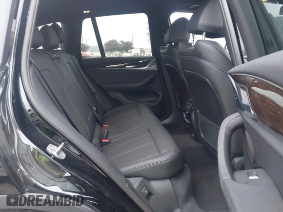 2022 BMW X3 sDrive30i with VIN WBX47DP03NN163698, listed as a IAAI auction lot 41803883 with 28,259 mi miles and . Bid and sale history available at DreamBid. Image 8.