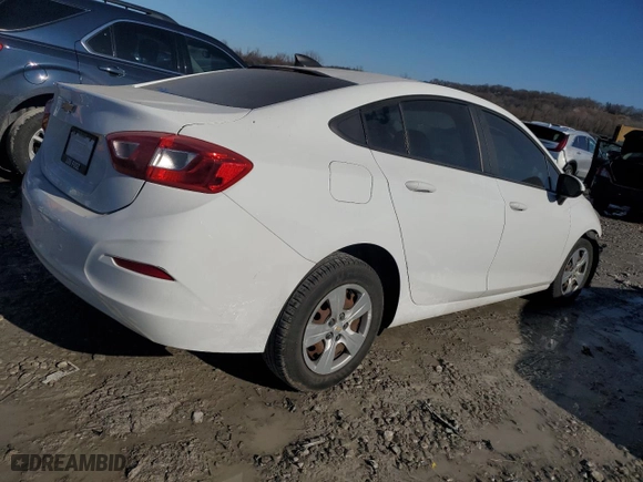 2016 Chevrolet Cruze LS with VIN 1G1BC5SM1G7325330, listed as a Copart auction lot 42395095 with 88,860 mi miles and Salvage Title. Bid and sale history available at carsss.com. Image 3.