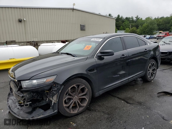 2013 Ford Taurus SHO with VIN 1FAHP2KT6DG211496, listed as a Copart auction lot 63424445 with 123,742 mi miles and Salvage title. Bid and sale history available at DreamBid. Image 1.