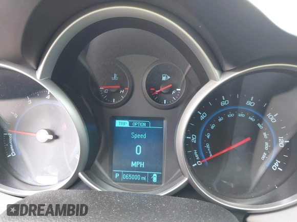 2014 Chevrolet Cruze LS with VIN 1G1PA5SH8E7326020, listed as a IAAI auction lot 42182314 with 65,000 mi miles and . Bid and sale history available at DreamBid. Image 7.