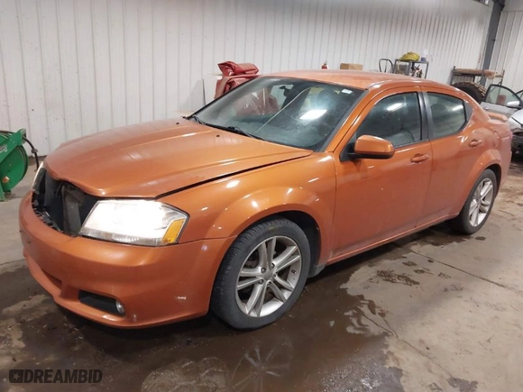 2011 Dodge Avenger Heat with VIN 1B3BD1FG8BN578846, listed as a IAAI auction lot 41155314 with 179,714 mi miles. Bid and sale history available at carsss.com. Image 2.
