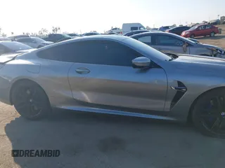 2020 BMW M8 with VIN WBSAE0C00LCD21181, listed as a IAAI auction lot 41299059 with 43,538 mi miles. Bid and sale history available at carsss.com. Image 13.