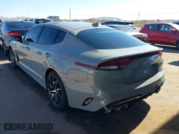 2022 Kia Stinger GT-Line with VIN KNAE35LD2N6101177, listed as a IAAI auction lot 41305406 with 60,196 mi miles. Bid and sale history available at carsss.com. Image 15.