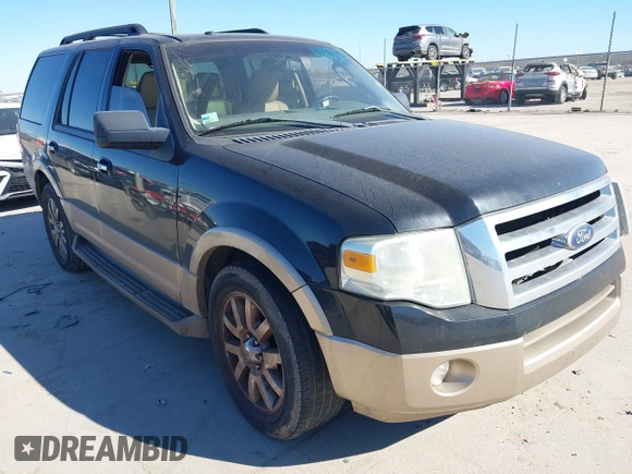 2011 Ford Expedition XLT with VIN 1FMJU1H55BEF25877, listed as a IAAI auction lot 41403624 with 198,558 mi miles and . Bid and sale history available at DreamBid. Image 1.