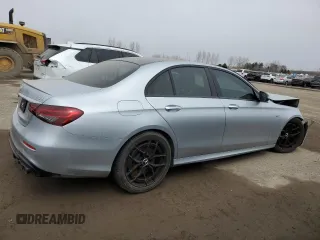 2022 Mercedes-Benz E 53 AMG with VIN W1KZF6BB7NB089512, listed as a Copart auction lot 45865555 with Not Provided miles and Salvage Title. Bid and sale history available at DreamBid. Image 3.