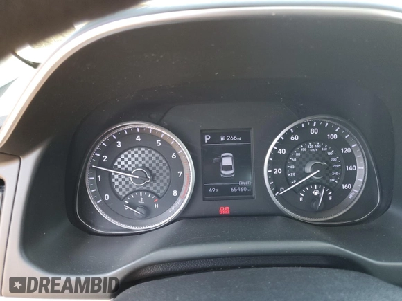2020 Hyundai Elantra SEL with VIN 5NPD84LF0LH624860, listed as a Copart auction lot 52351165 with 65,460 mi miles and Salvage Title. Bid and sale history available at DreamBid. Image 9.