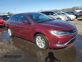 2016 Chrysler 200 Limited with VIN 1C3CCCABXGN154626, listed as a Copart auction lot 49488315 with 115,177 mi miles and Salvage Title. Bid and sale history available at carsss.com. Image 4.