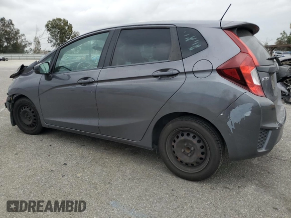 2015 Honda Fit LX with VIN 3HGGK5H55FM708533, listed as a Copart auction lot 53342255 with 156,401 mi miles and Salvage Title. Bid and sale history available at carsss.com. Image 2.