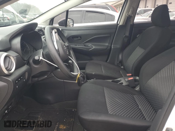 2021 Nissan Versa S with VIN 3N1CN8DV2ML910134, listed as a Copart auction lot 84191694 with 42,652 mi miles and Salvage Title. Bid and sale history available at carsss.com. Image 7.