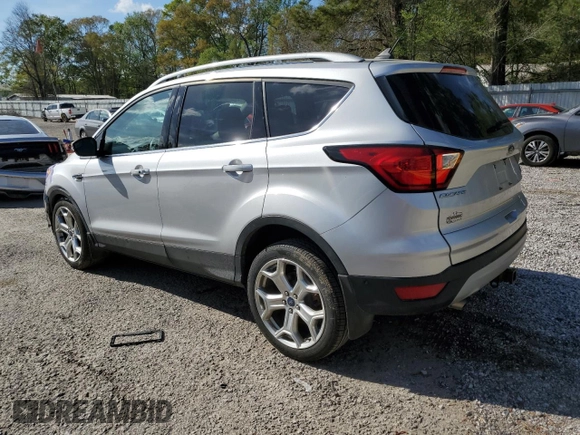 2019 Ford Escape Titanium with VIN 1FMCU9J96KUA05892, listed as a Copart auction lot 50228845 with 73,209 mi miles and Salvage Title. Bid and sale history available at carsss.com. Image 2.