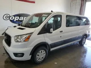 2022 Ford Transit Passenger XL with VIN 1FBAX2Y87NKA84176, listed as a Copart auction lot 50800985 with 77,909 mi miles and Clean Title. Bid and sale history available at carsss.com. Image 1.